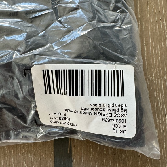 ASOS design maternity wide leg plisse pants - Picture 5 of 5